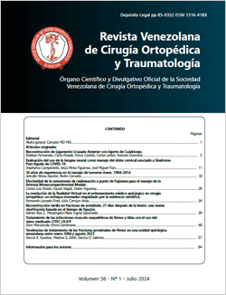 Revista Venezolana de Cirugía Ortopédica y Traumatología